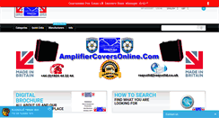 Desktop Screenshot of amplifiercoversonline.com